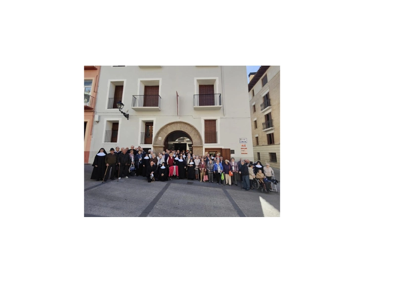 Visita de la Residencia de las Hermanitas de Zaragoza