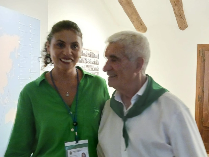 Visite du Maire de Tarbes, M. Gérard Trémège, et d'une représentation de la Corporation Municipale