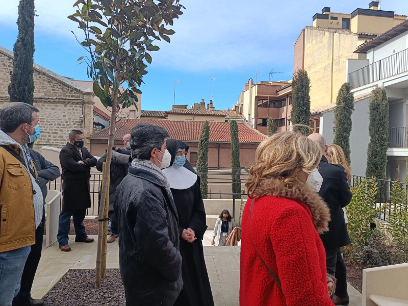 O Prefeito de Huesca, Sr. Luis Felipe Serrate, visita a Casa-Museu