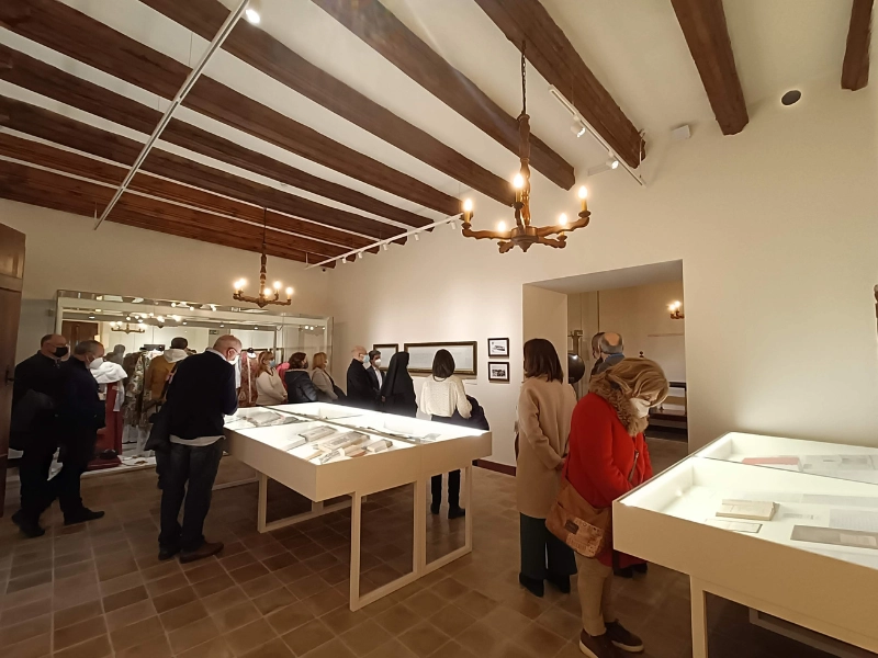 O Prefeito de Huesca, Sr. Luis Felipe Serrate, visita a Casa-Museu