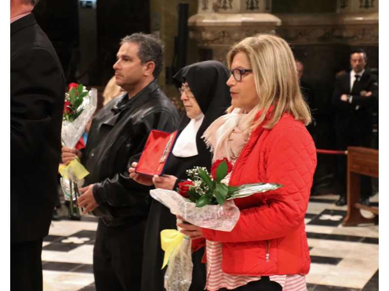 Sainte Thérèse de Jornet arrive au monastère de Montserrat