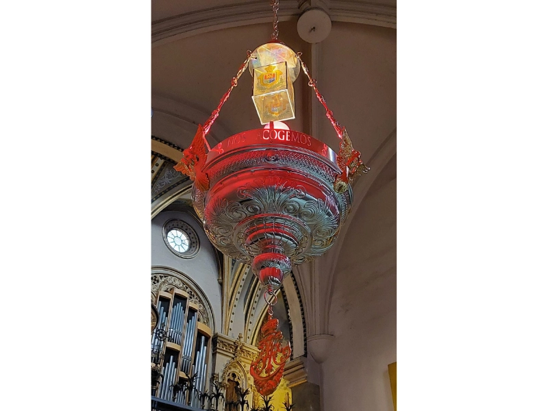 Le Père Fondateur arrive au monastère de Montserrat