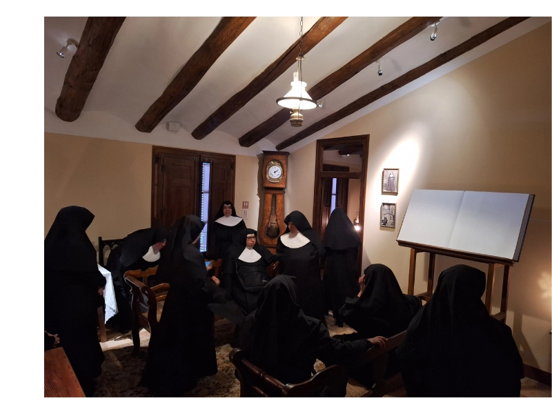 As Irmãzinhas da Bolívia, Cuba, El Salvador, Guatemala, México, Peru, Porto Rico e República Dominicana visitam a Casa Museu