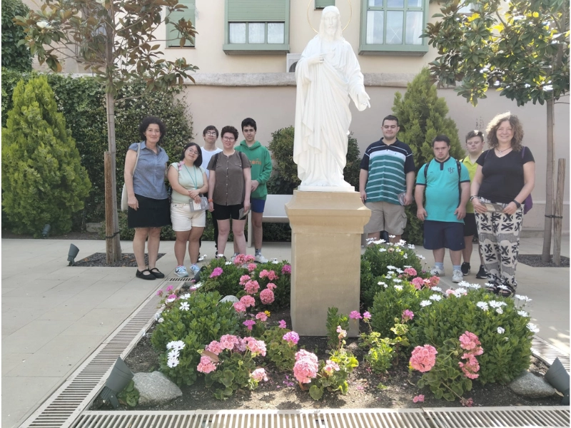 Alumnos de la Escuela de Hostelería San Lorenzo han visitado la Casa Museo